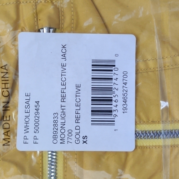NEW $148 Free People Moonlight Reflective Jacket - Picture 12 of 17